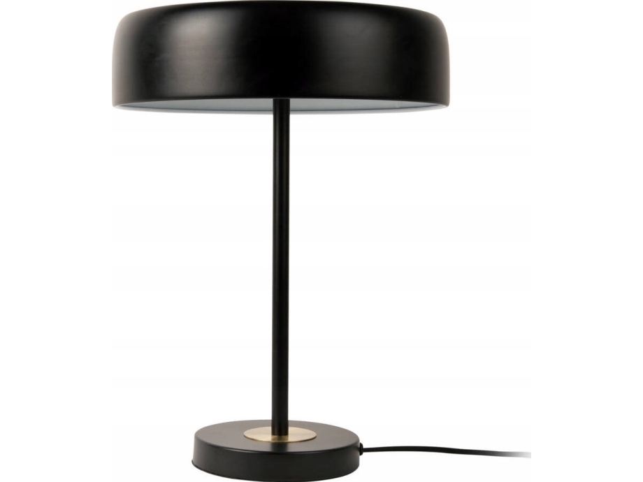 Bigbuy Home Disc Tischleuchte Schwarz, Ø 30 Cm