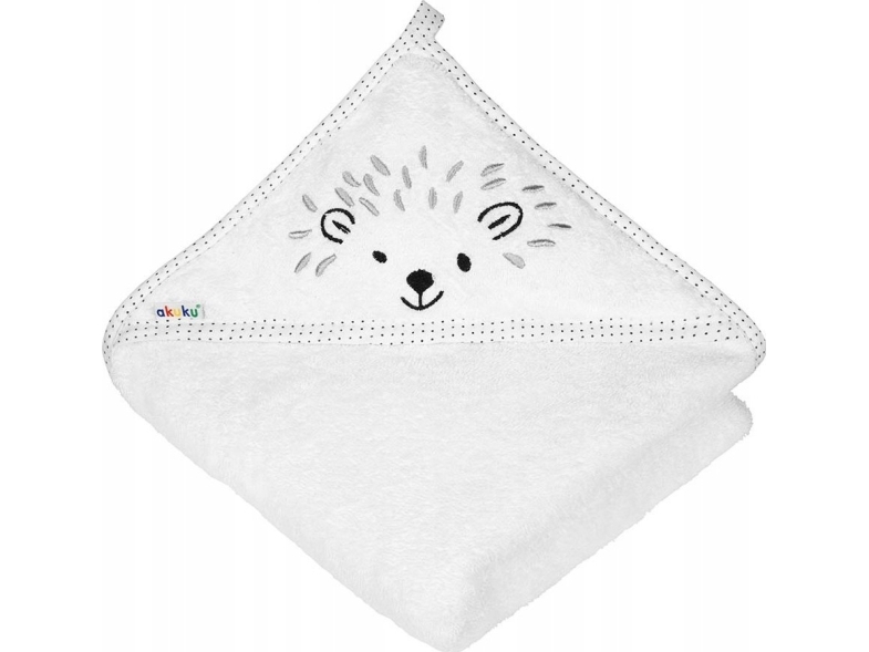 AKUKU A0661 FROTE BADEHÅNDKLÆDE HVID