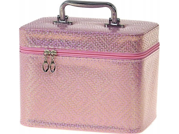 Trunk L with locking mirror 23x17x15cm MIX