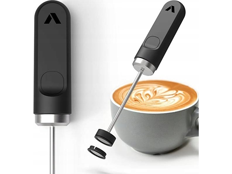 WMF Subminimal maidonvaahdotin - NanoFoamer V2 - Manuaalinen maidonvaahdotin musta