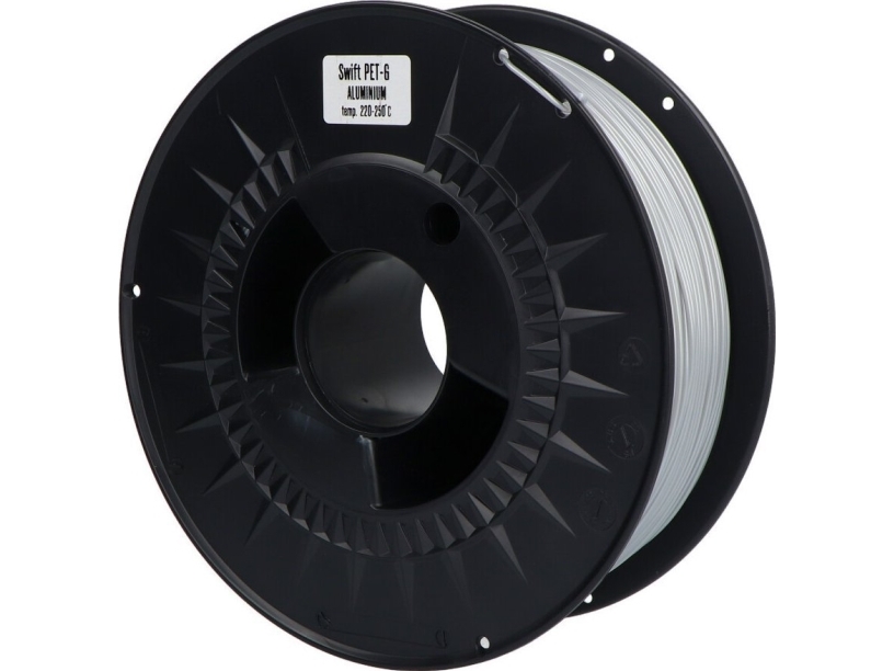 Drukarka 3D Print-Me Filament Print-Me Swift Petg 1,75Mm 1Kg - Aluminium}