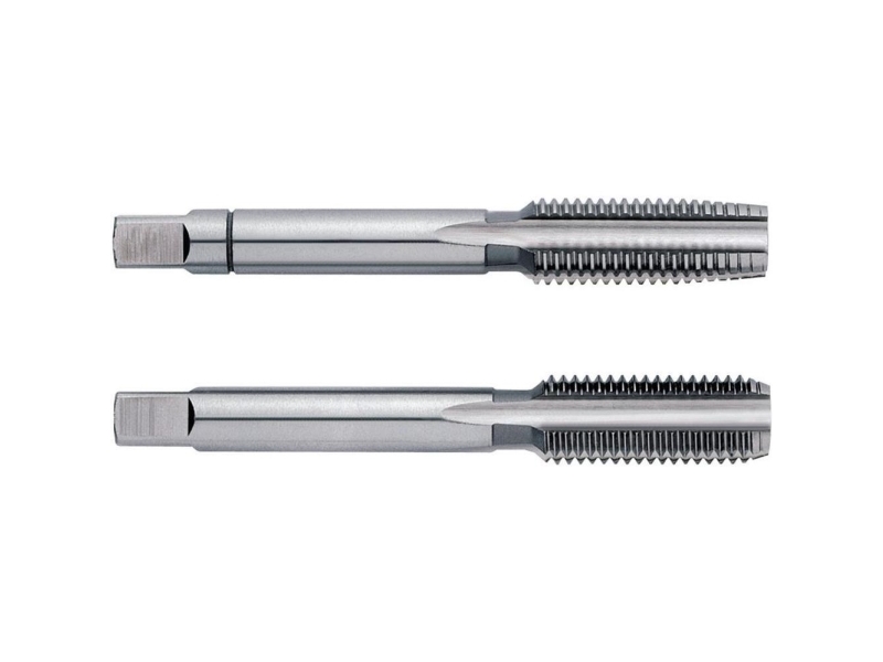 Exact 00469 Handgewindebohrer-Set 2-Teilig Metrisch Fein Mf12 1,5 Mm Rechtsschneidend Din 2181 Hss 1 Set