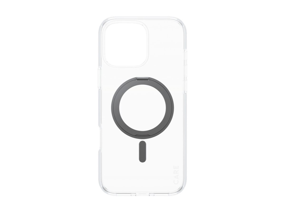 Panzerglass Care By Case Transparent M. Schwarz Kickstand & Magsafe Iphone 16 Pro Max, Cover, Apple, Apple - Iphone 16 Pro Max, Schwarz