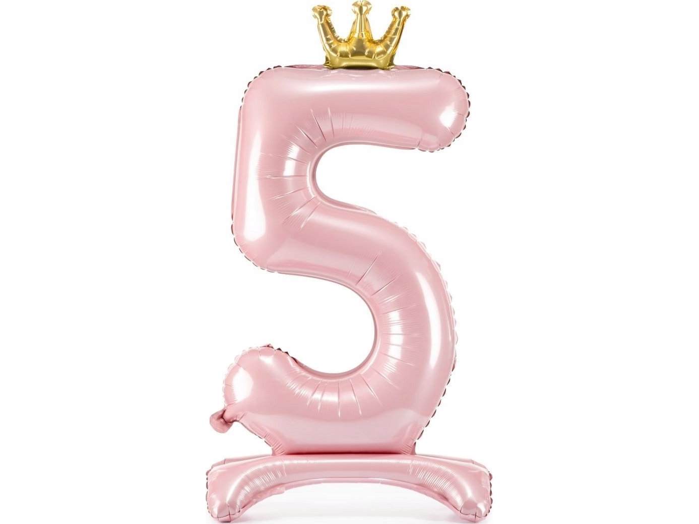 Standing fol.balloon number 5 84 bright pink 75716 | Trädgården - Pools & Vatten spel - Poolleksaker | GameStuff