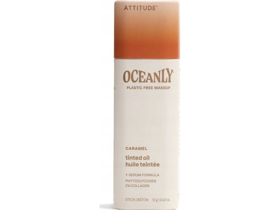 Attitude Attitude Oceanly Farveglaserende Olie Til Tørt Hår Serum Caramel, 12 G
