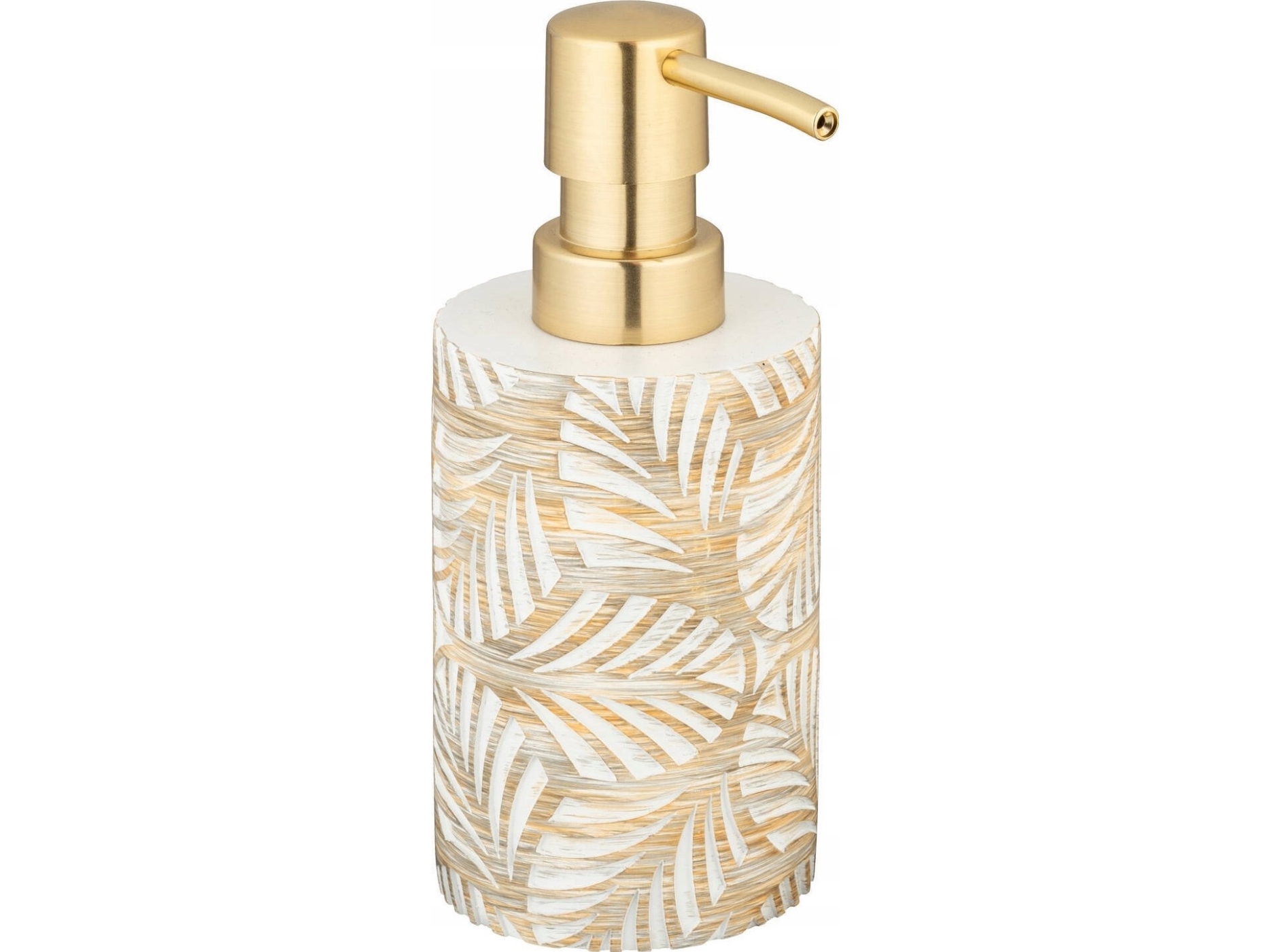 Wenko sæbedispenser TERRALBA sæbedispenser med blomsterdesign, 490 ml