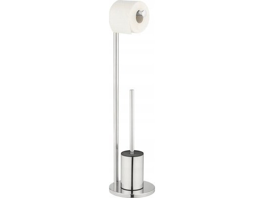 Wenko Wc-Bürstenhalter Mit Papierhalter 2In1 Ferla