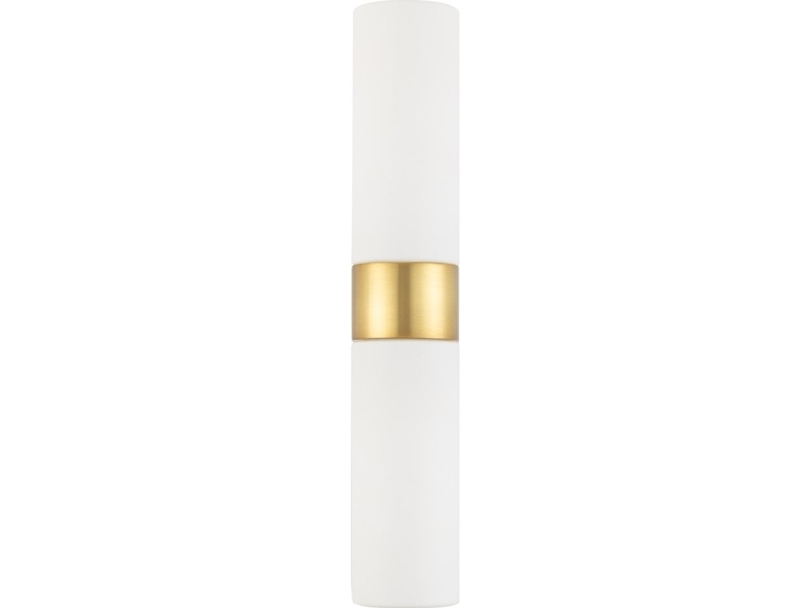 Nowodvorski Natalie II 10727 væglampe 2x10W G9 hvid/ messing