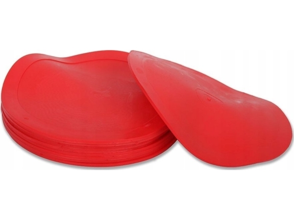 Maxwel Training Feld Puck 15Cm Rot - 10Pcs