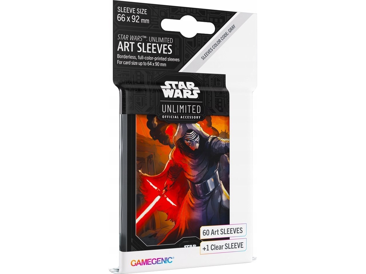 Gamegenic Star Wars Unlimited - art sleeves - Kylo Ren | Leksaker - Spel - Brädspel tillbehör | GameStuff