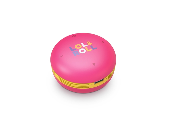 Energy Sistem Lol&Amproll Pop Kinder Tragbarer Lautsprecher, Rosa