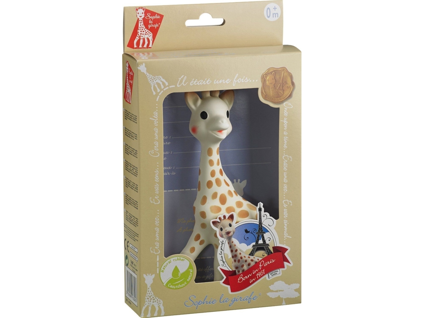 VULLI Sophie la girafe kramtukas 0m+ 616400