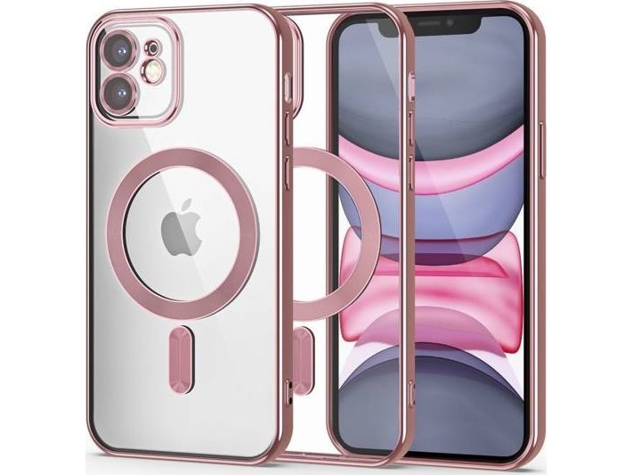Tech-Protect Magshine Line Magsafe Case Für Iphone 11 - Pink