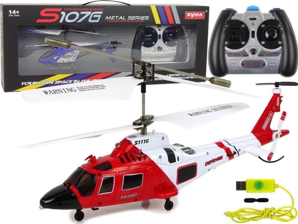 Nuotoliniu būdu valdomas skraidantis malūnsparnis SYMA S111G R/C