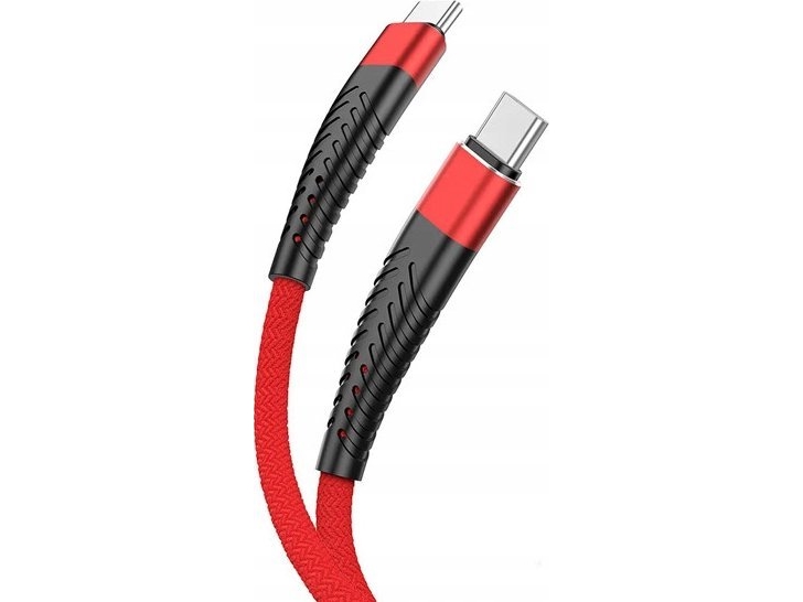 Vega Usb-C Til Usb-C Kabel 2 M Rød (34974)