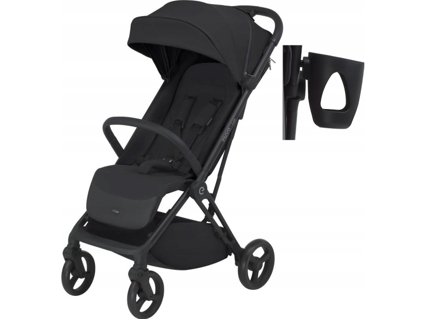 Barnevogn Espiro ESPIRO JUST WÓZEK SPACEROWY 10 black pepper 5905683800129