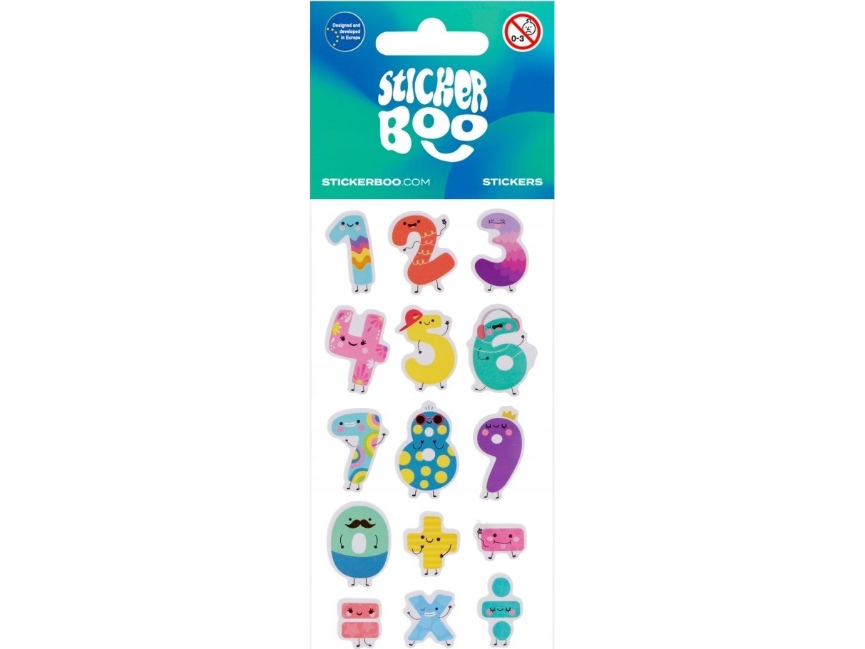 Stickerboo Aufkleber Zahlen 3 66X180 S-Boo Pbh 120/1800