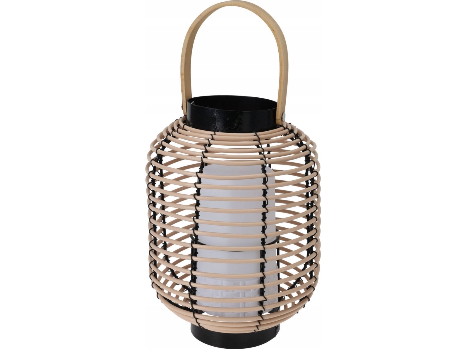 Home Styling Collection Lampion rattanowy z uchwytem, LED | N - A | GameStuff