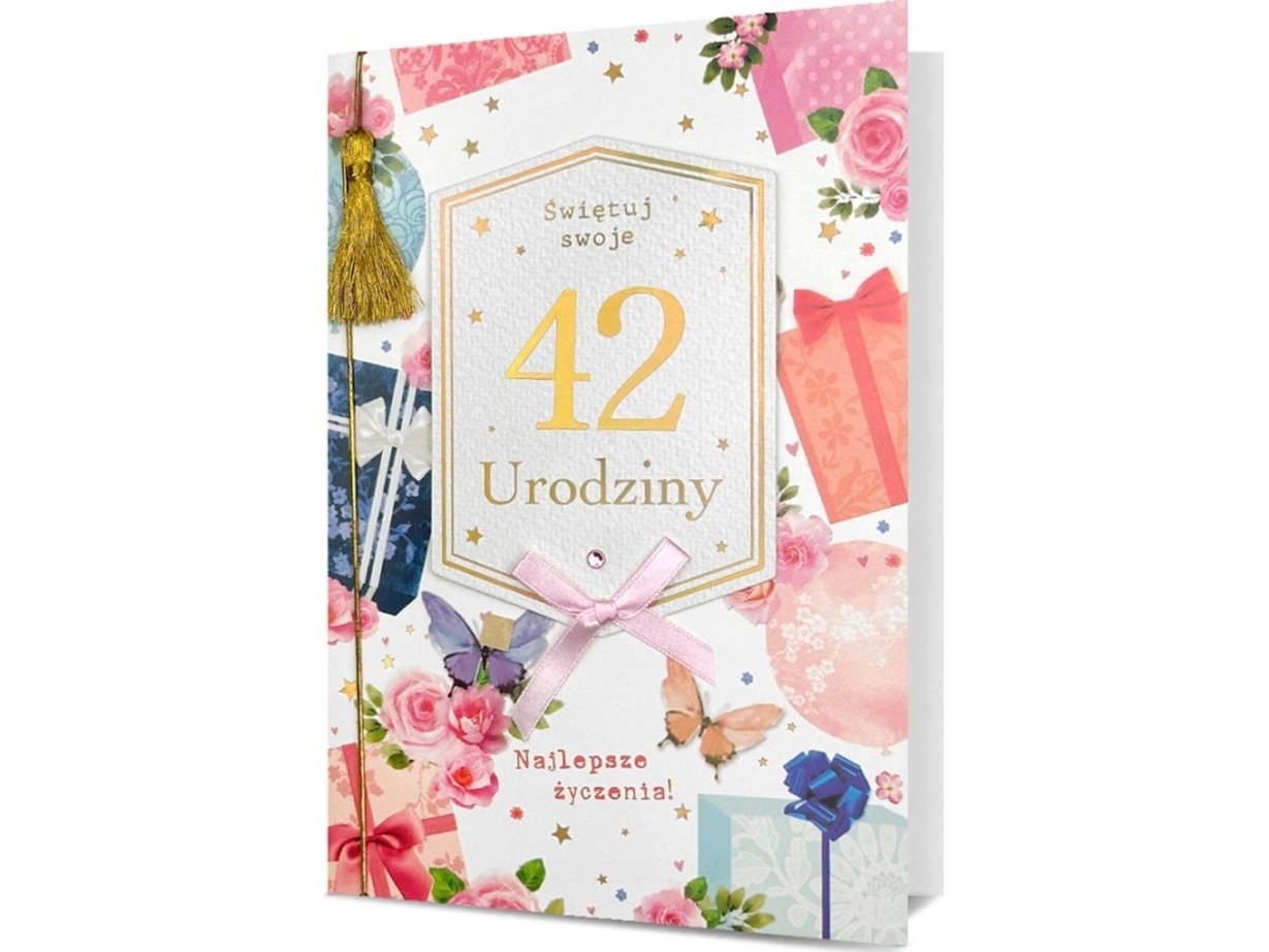 B6 Fødselsdagskort (udskiftelige numre)