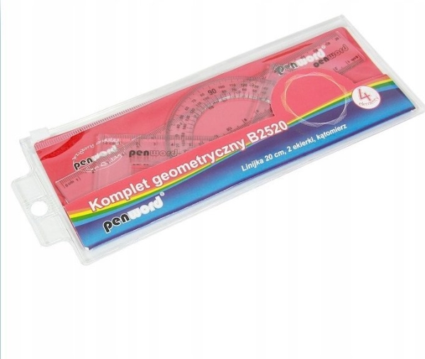 Penword Geometrisk uppsättning 4el | Skrivredskap - Special Skrivredskap - Till skolan | GameStuff