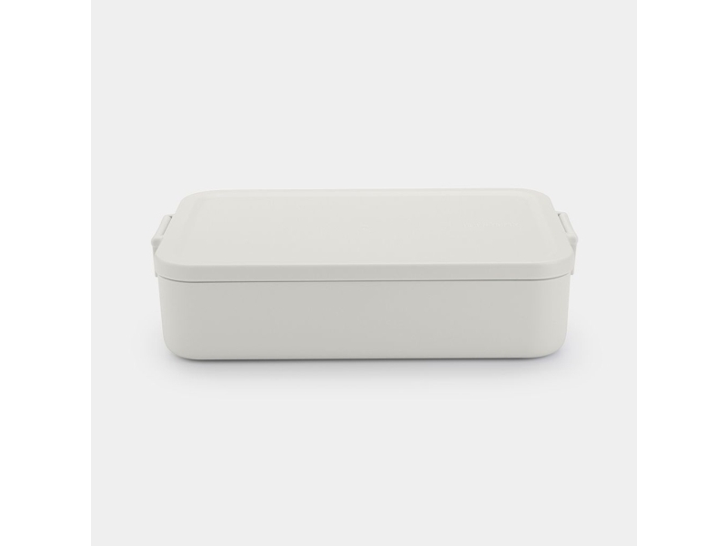 Brabantia Make & Take, Lunchlåda, Vuxen, Ljusgrå, Plast, Monokromatiskt, Rektangulär | Köksutrustning - lunch - Matlådor | GameStuff