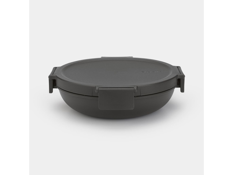 Brabantia Make & Take, Lounasrasia, Aikuinen, Harmaa, Muovi, Yksivärinen, Pyöreä