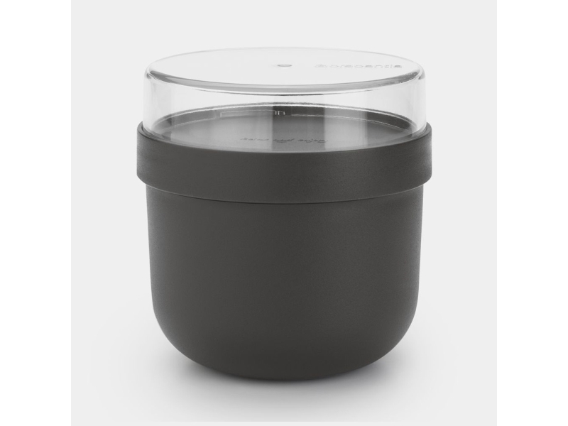 Brabantia Make & Take, Frokostbeholder, Voksen, Grå, Plast, Monokromatisk, Rund