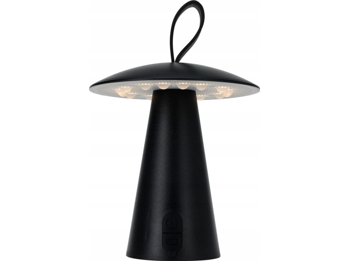 Home Styling Collection Metalowa lampa stołowa, grzybek LED, 15 x 17 cm | N - A | GameStuff