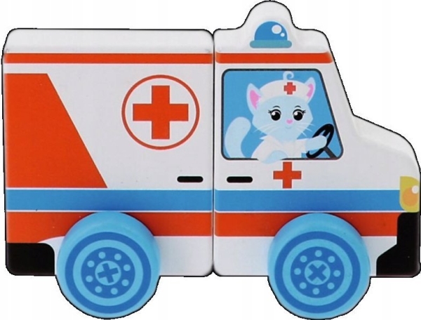 Trefl trælegetøj - Ambulance TREFL