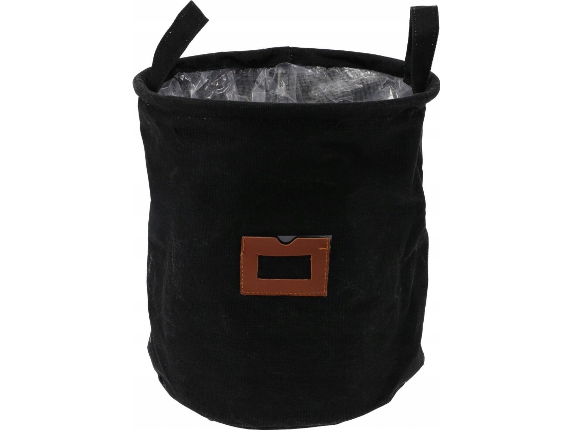 Home Styling Collection förvaringskorg med fönster och handtag, Ø 24 cm | N - A | GameStuff