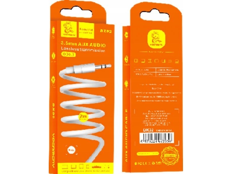 Vega Stereo Kabel Denmen Jack To Jack 3.5 Inch Black 2M Dx02&Gt
