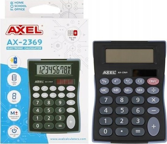 Taschenrechner Axel Kalkulator Ax-2369 Pud 50/100
