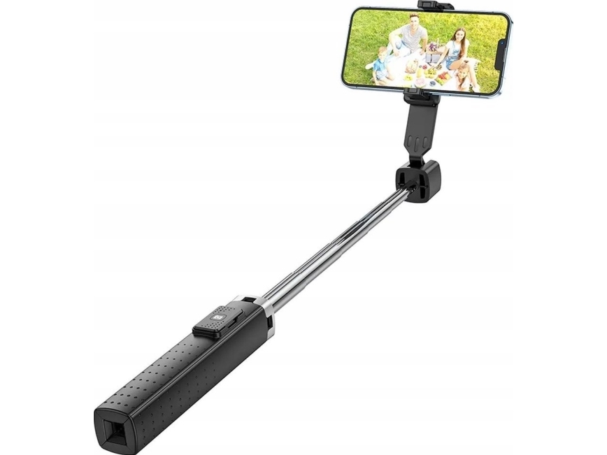 Hoco enbensstativ Hoco selfiehållare med trådlös fjärrkontroll fourpod K18 svart | Foto och video - Stativ - Monopods | GameStuff