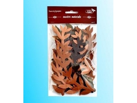 Titanum-kviste i brune toner 36 stk