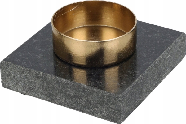 Home Styling Collection Świecznik Na Tealight, Granitowa Podstawa, 7 Cm