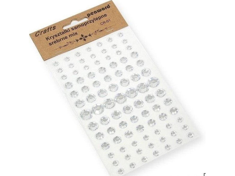 POLSIRHURT kristallklämmor självhäftande CR-01 silver | N - A | GameStuff