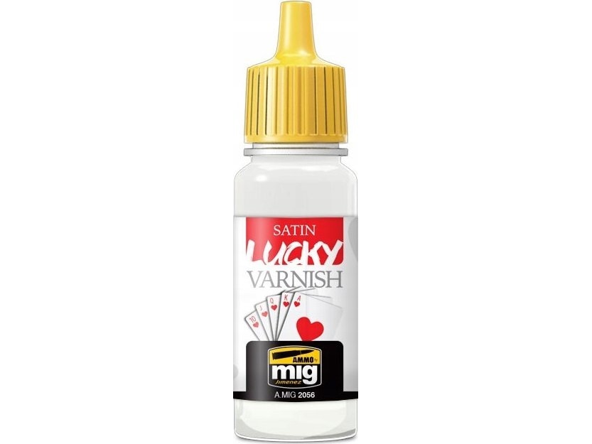 Vallejo Ammo: Lucky Varnish - Satin (17 ml) | Skola & Hobby - Konstmaterial - Specialprodukter | GameStuff
