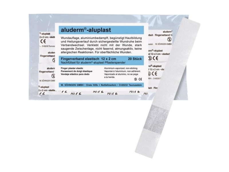 Söhngen Fingerpflaster 1009914 Weiß 2,0 X 12,0 Cm, 20 St.