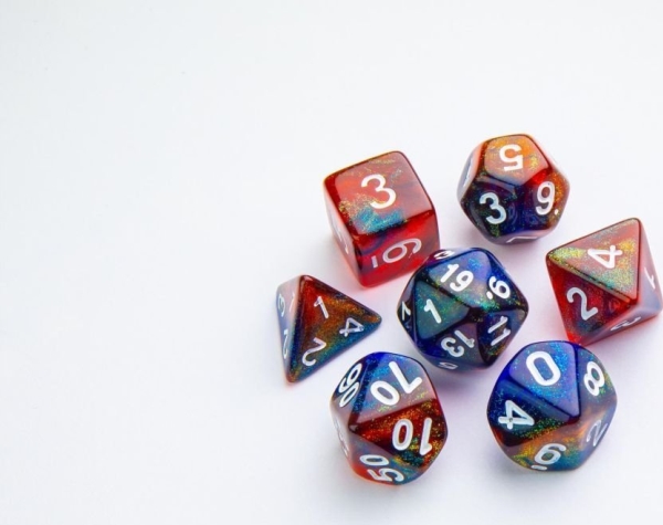 Gamegenic Gamegenic: Galaxy Series - RPG Dice Set - Mars