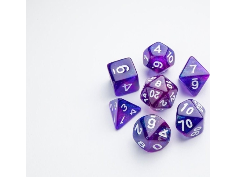 Gamegenic Gamegenic: Galaxy Series - RPG Dice Set - Nebula