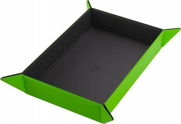 Gamegenic Gamegenic: Magnetic Dice Tray - Rectangular - Black/Green | Leksaker - Spel - Brädspel tillbehör | GameStuff