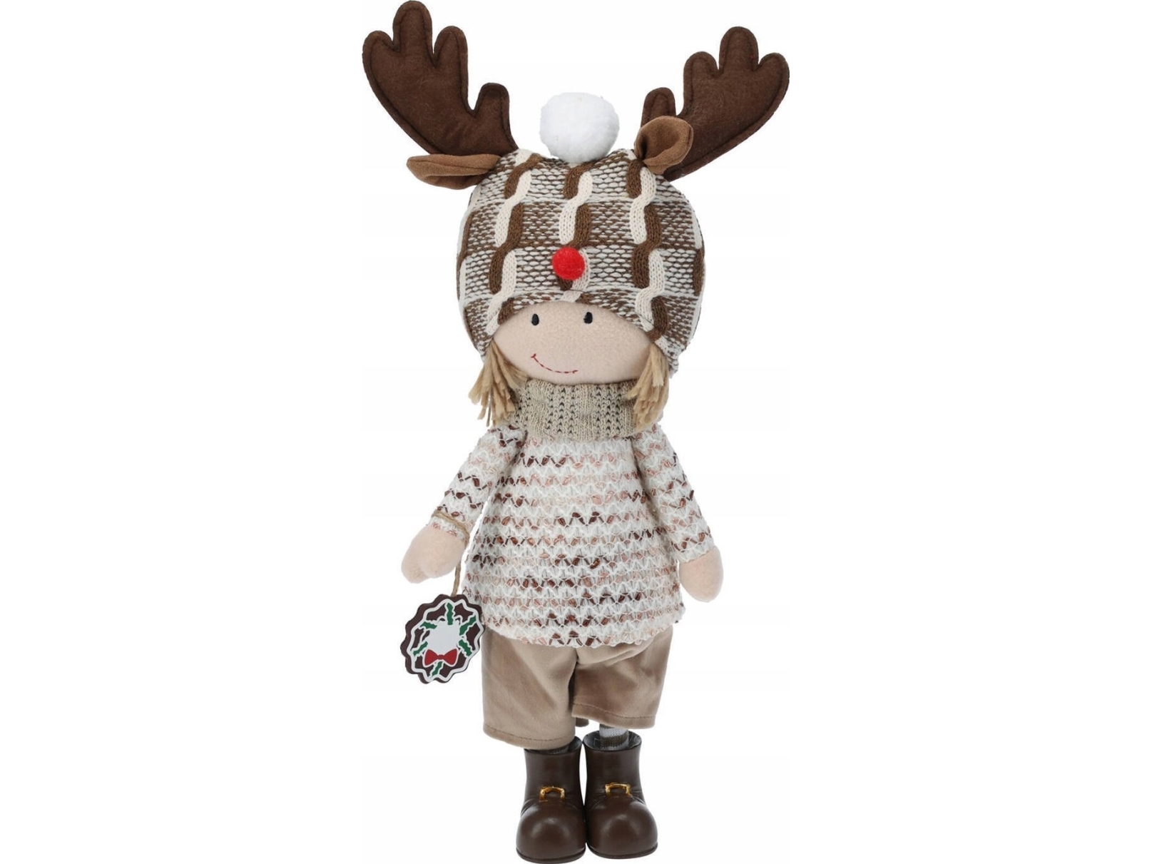 Juldekoration Home Styling Collection plysch juldekoration 47 cm | Julen - Juldekorationer - Dekorationer för jul | GameStuff