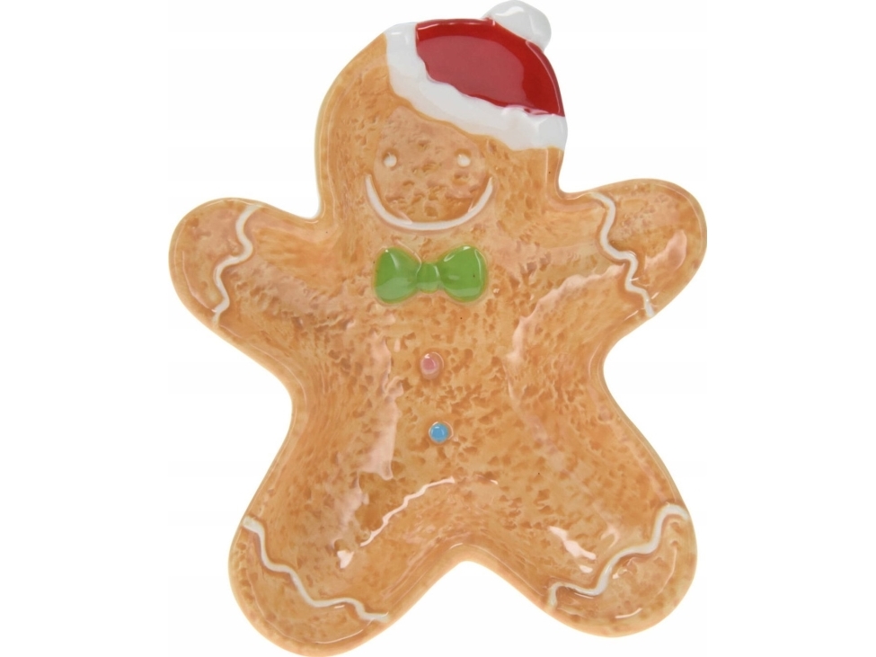 Home Styling Collection julfat i pepparkaksform 15 x 12,5 cm, COOKIE | Baby & barn - Dekoration - Dekorationer för hemmet | GameStuff