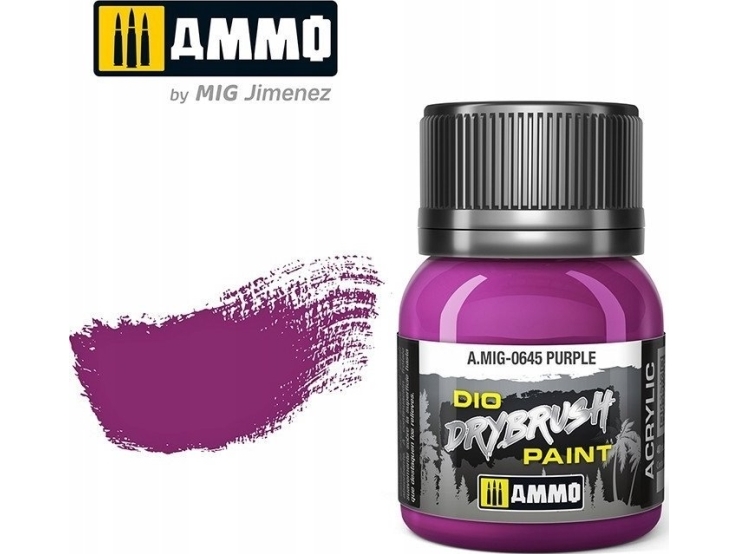 Vallejo Ammo: DIO Drybrush - Purple | Skola & Hobby - Konstmaterial - Specialprodukter | GameStuff