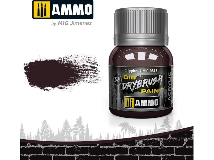 Vallejo Ammo: DIO Drybrush - Chipping