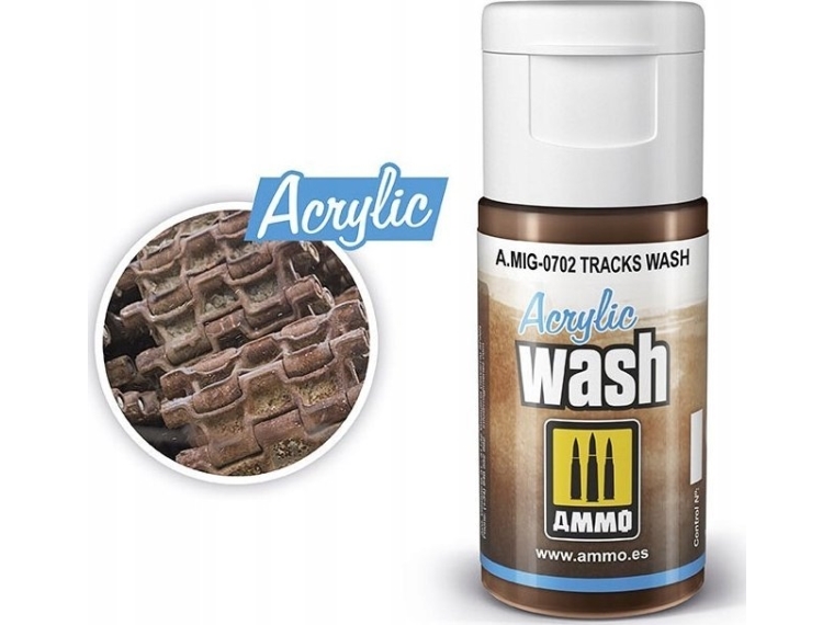 Vallejo Ammo: Akryltvätt - Spårtvätt | Hobby - Modelljärnväg - Markbyggnader | GameStuff