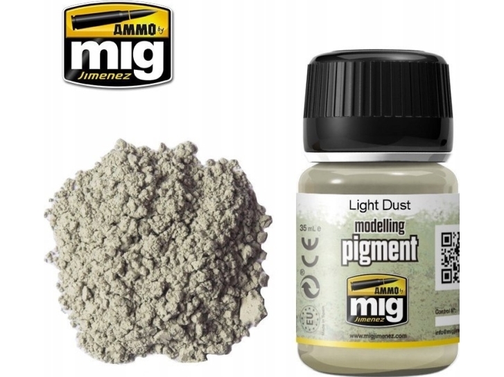 Vallejo Ammo modelleringspigment Light Dust 35 ml | Hobby - Modelljärnväg - Markbyggnader | GameStuff