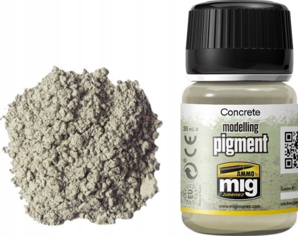Vallejo Ammo: Modelling Pigment - Concrete (35 ml)