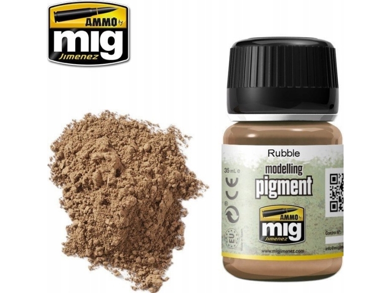 Vallejo Ammo: Modelling Pigment - Rubbel (35 ml)