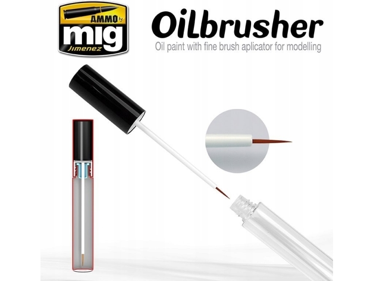 Vallejo Ammo: Oilbrusher - Dark Blue (10 ml)
